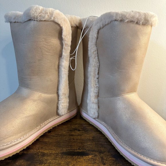 COPY - Sugar Girls Milhoja Rose Gold Boots NWT Various sizes available - Picture 3 of 8